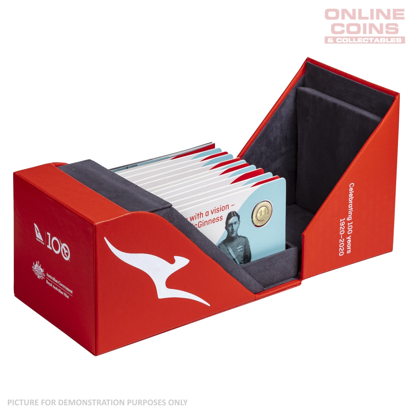 2020 $1 AlBr/Cu Eleven Uncirculated Coin Collection - Qantas Centenary